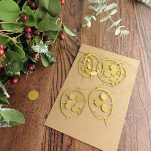 Honesty Seedhead Garland