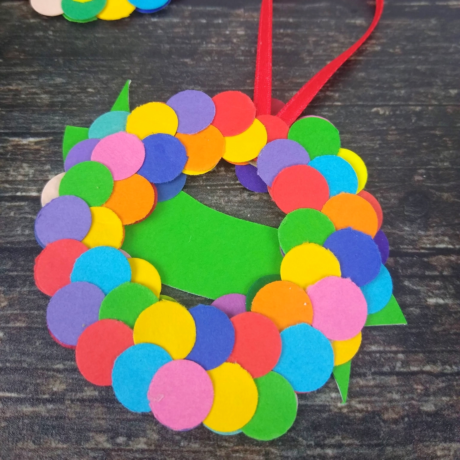 Colourful Christmas Baubles – Set of 4 - Image 3