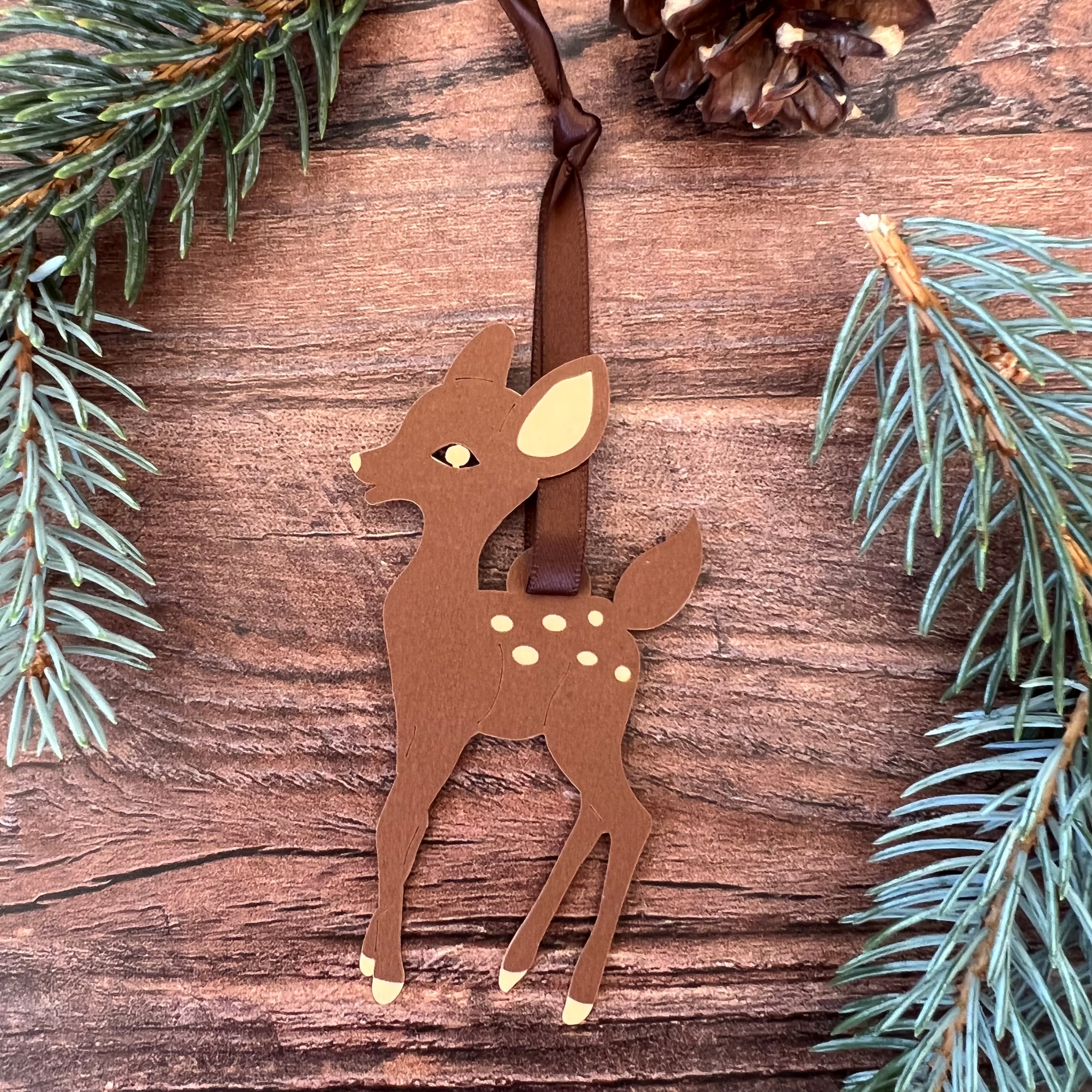 Christmas Deer Decorations – Set of 3 - Image 6