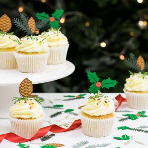 Christmas Cupcake Toppers