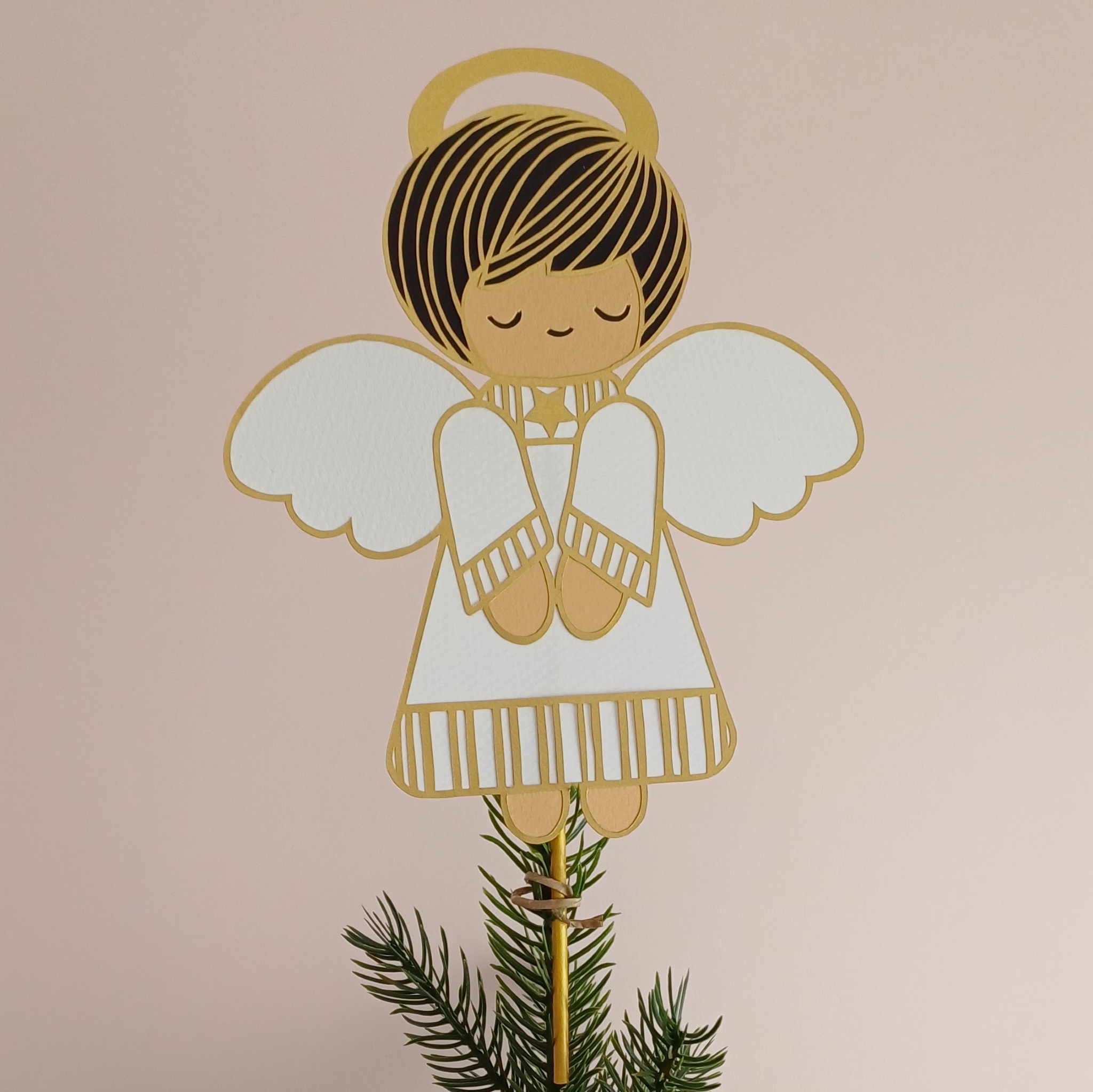 Christmas Angel Tree Topper