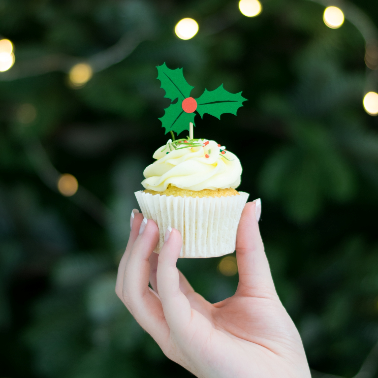 Christmas Cupcake Toppers - Image 5