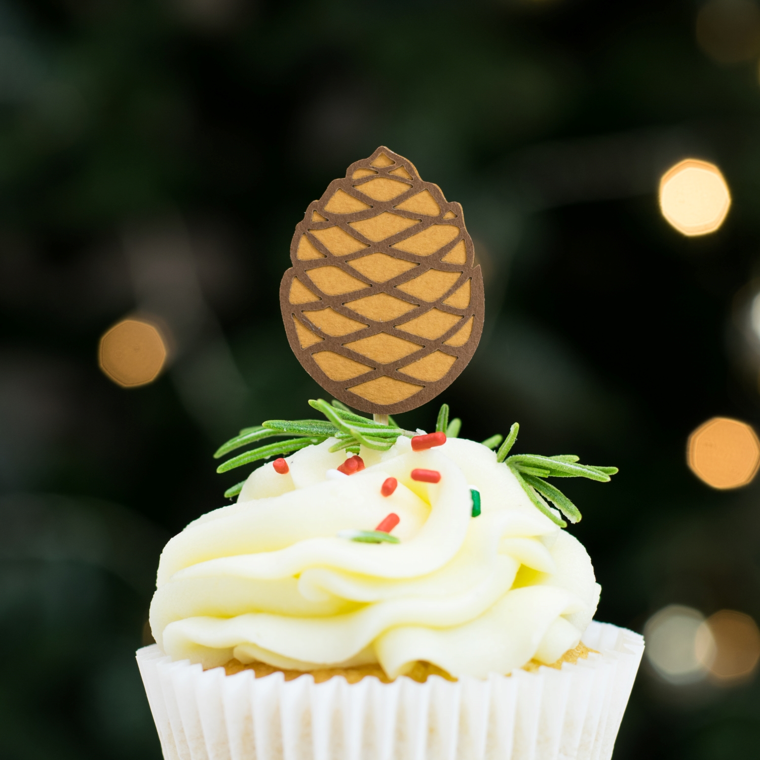 Christmas Cupcake Toppers - Image 7