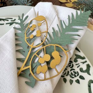 Autumn Foliage Napkin Decorations Set